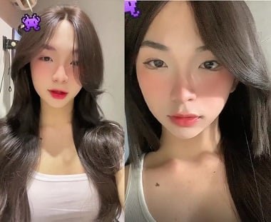 Bắt em Khánh Linh chảy nước đi