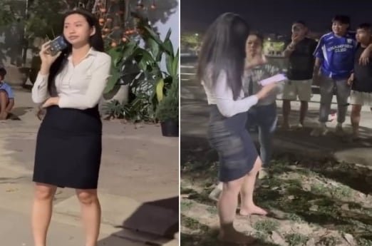 Phim nóng phục thù tình địch chàng trai ngân hàng VIB