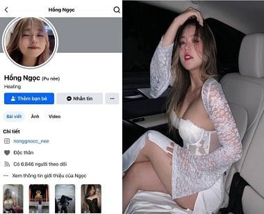 TikToker sexy Trương Hồng Ngọc