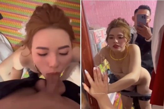 Video cô dâu Việt và chú rể trong khoảnh khắc yêu thương bùng cháy